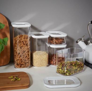 Maximizing Space Clever Ways To Create Storage In Your Kitchen   Clear Kitchen Containers For Food  